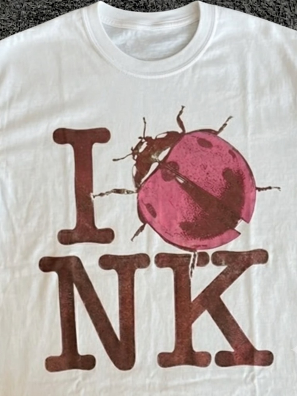 White i ladybug Noah Kahan T‑Shirt